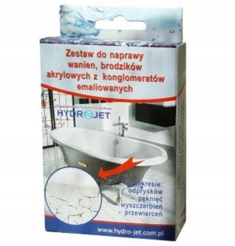 Zestaw do naprawy wanien i brodzików - Hydrojet - akryl konglomeratu na Arena.pl