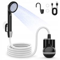 Prysznic Turystyczny Kempingowy pod Namiot Przenośny Natrysk Polowy 2200mAh