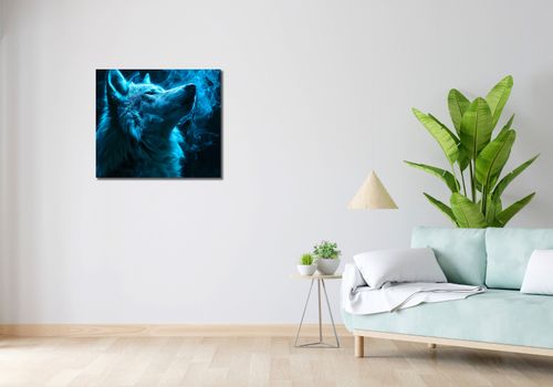 Obraz 70x60cm Oddech Wilka na Arena.pl