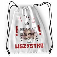 Plecak Dla Nikodema Sportowy Szkolny Worek Torba Z Nadrukiem Ze Zdjęciem