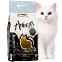 Animax żwirek zbrylający dla kota pelet pałeczki 3mm biodegradowalny 7L