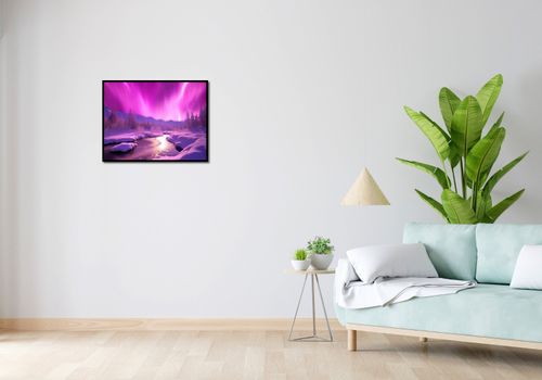 Plakat 65x50cm Aurora Nad Niebiem na Arena.pl