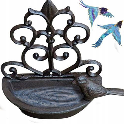 Poidełko Karmnik dla ptaków 17,5x18x10cm żeliwne na Arena.pl