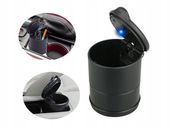 POPIELNICZKA SAMOCHODOWA LED KOSZ W MIEJSCU KUBKA