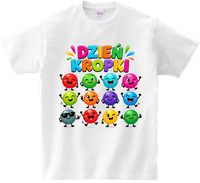 Koszulka T-shirt dla dzieci - Dzień Kropki