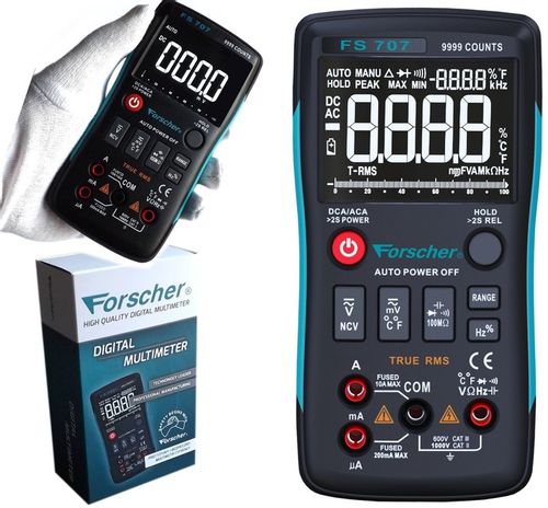Miernik Uniwersalny True Rms Automat FORSCHER 707 na Arena.pl