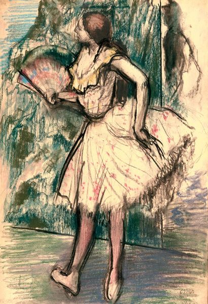 Dancer with a Fan , Edgar Degas - plakat 29,7x42 cm zdjęcie 1