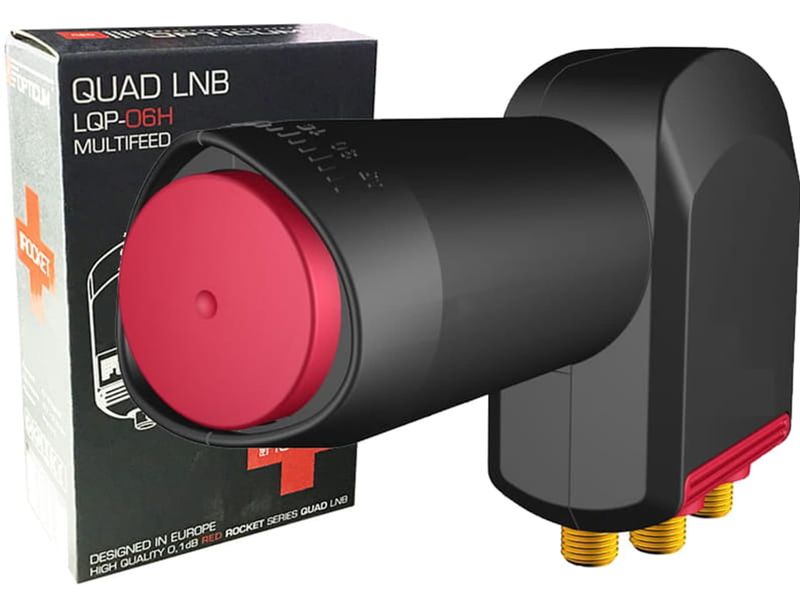 Konwerter Quad x4 Red Rocket Opticum LQP-06H zdjęcie 1