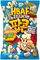 Popcorn, koreańska przekąska o smaku cheeseburgera 80g - HBAF