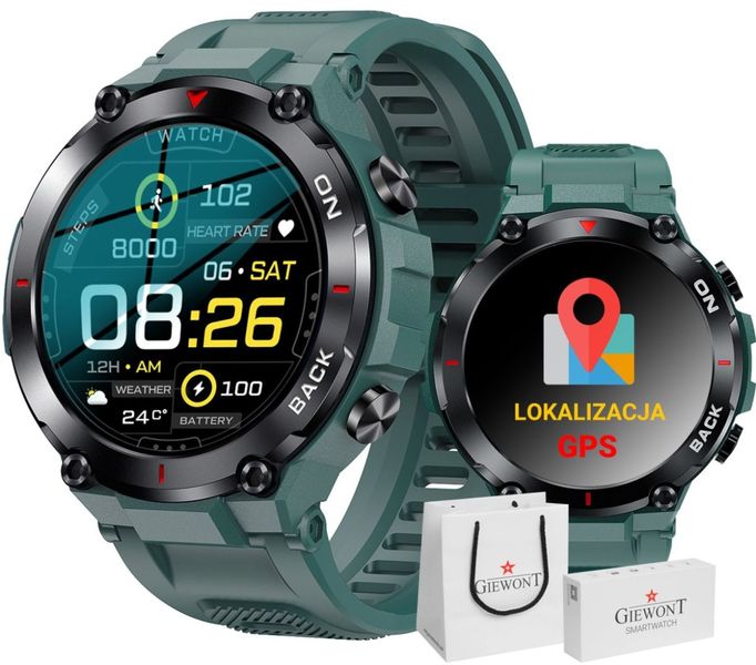 Smartwatch Giewont GW460-2 Zielony zdjęcie 1