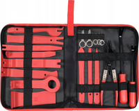 YATO ZESTAW ŚCIĄGACZY DO TAPICERKI I RADIA WYMIJAKI 19 SZTUK +ETUI YT-08442