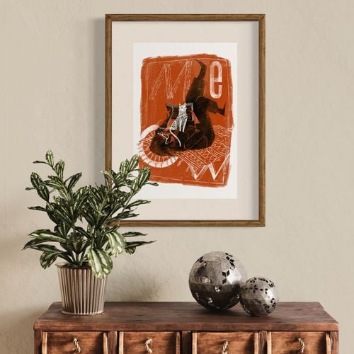 Miau- plakat A3 na Arena.pl