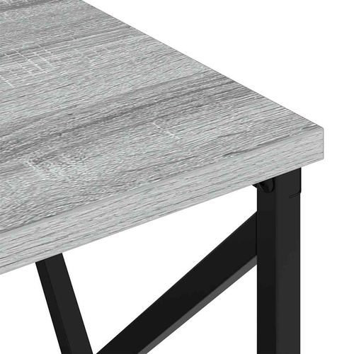 Nocna szafka z stacją ładującą z szufladą Szary dąb sonoma na Arena.pl