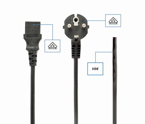 Kabel zasilajacy Gembird Kabel SCHUKO - C13 10m na Arena.pl