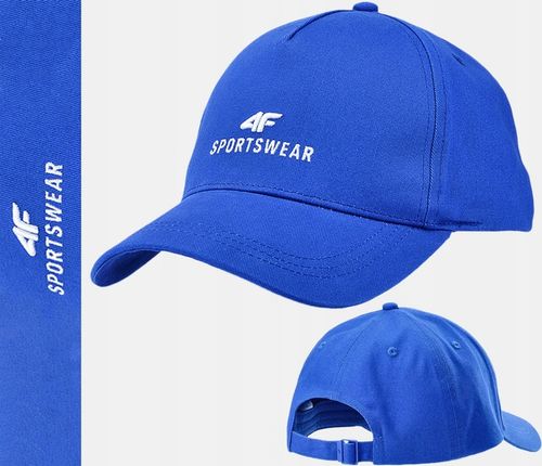 Czapka z daszkiem męska damska 4F Bejsbolówka bawełniana na lato U266 L/XL na Arena.pl