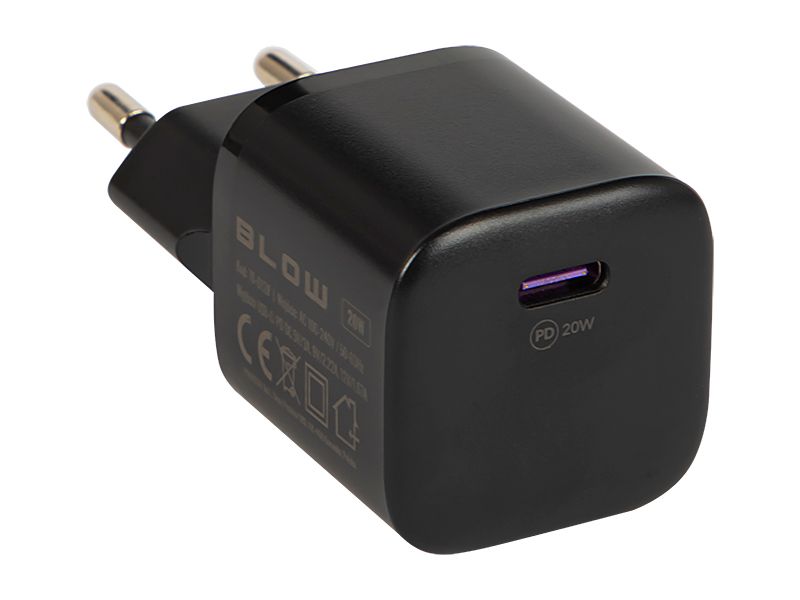 Ładowarka sieciowa gniazdo USB-C PD 20W MINI zdjęcie 1