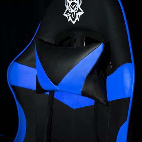 fotel gamingowy hero czarno-niebieski na Arena.pl