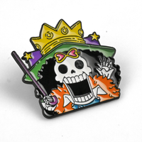 Brook | 5 cm | Metal | Przypinka | One Piece