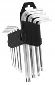 KLUCZE IMBUSOWE Zestaw Narzędzi Kluczy TORX Z Otworem T10-50 1,5-10mm 8209