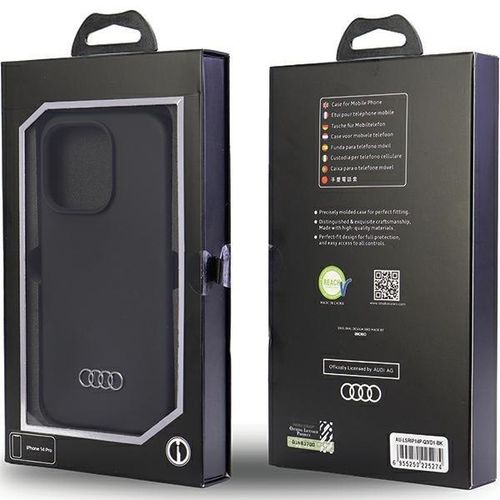 Audi Silicone Case iPhone 14 Pro 6.1" czarny/black hardcase na Arena.pl