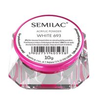 Semilac Acrylic Powder White 693, 10g