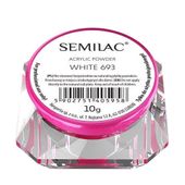 Semilac Acrylic Powder White 693, 10g