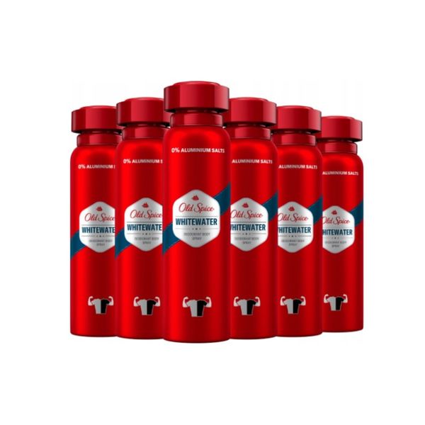 Old Spice Whitewater dezodorant deo spray 6x150ml zdjęcie 1