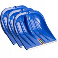 SZUFLA ŁOPATA DO ŚNIEGU ALUMINIUM BEZ TRZONKA 3SZT