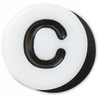 Przypinka Ozdoba Crocs Charms Jibbitz Pin Do Butów Litera C