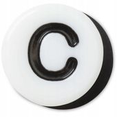 Przypinka Ozdoba Crocs Charms Jibbitz Pin Do Butów Litera C