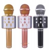 Bezprzewodowy mikrofon karaoke WS858 5 kolorow Wwa
