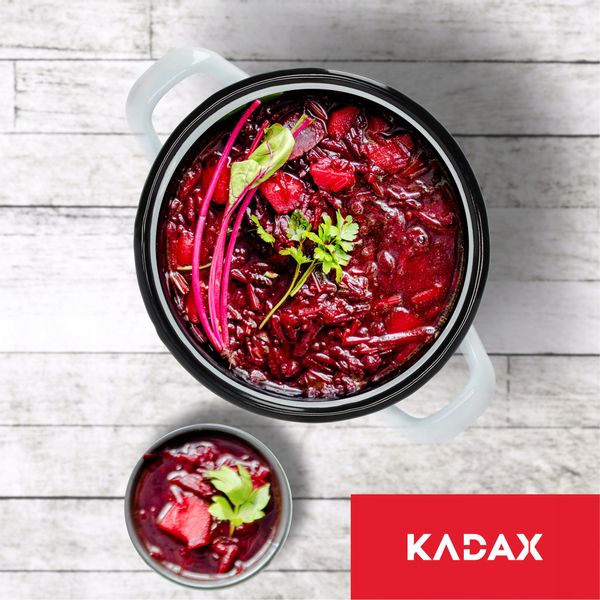 GARNEK GAR EMALIOWANY DUŻY DO ROSOŁU 18cm 3,4 L zdjęcie 4