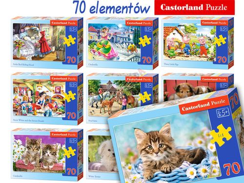 Castorland urocze Puzzle 70 elem. CA0003 na Arena.pl