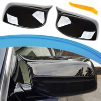 X2 Nakładki Obudowy Lusterek Czarne Lewa Prawa BMW E60 E61 03-08 M5