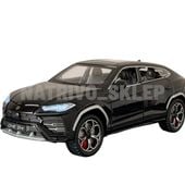 METALOWY MODEL SAMOCHODU LAMBORGHINI URUS CZARNY 1:24 LED DŹWIĘK NA PREZENT