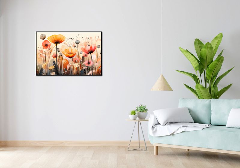 Plakat 91,5x61cm Taneczne Maki zdjęcie 4