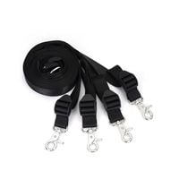 underbed webbing accessory with clips in silver liebe seele