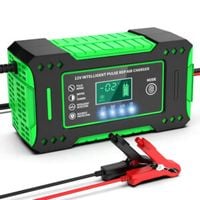 Prostownik SAMOCHODOWY AUTOMATYCZNY Z FUNKCJĄ NAPRAWY AKUMULATORÓW 12V 24V