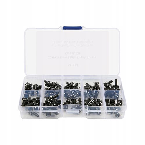 ProRock Tactile Switch 200PCS 6mm Light Touch Assortment na Arena.pl