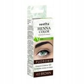 VENITA Henna pudrowa do brwi 4.0 Brąz, 4g