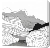 Obraz 60x60cm Geometryczne Wzniesienia