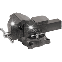 IMADŁO ŚLUSARSKIE OBROTOWE 200MM ŻELIWO HARTOWANE SZCZEKI 29.5KG YATO