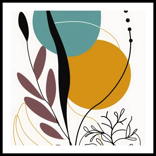 Plakat 50x50cm Akwarelowe Przebudzenie na Arena.pl