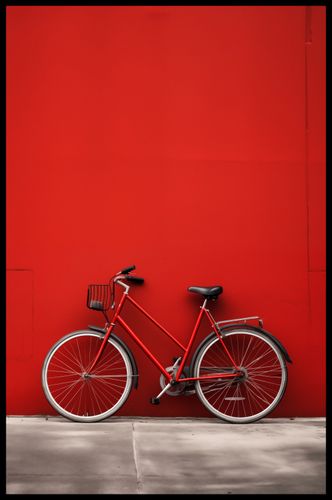 Plakat 56,6x86,4cm Czerwony Rower na Arena.pl