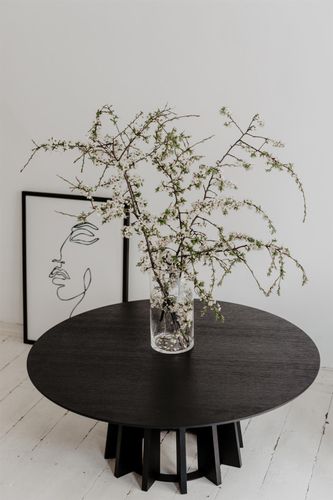 Stolik kawowy TAVLE czarny dąb na Arena.pl