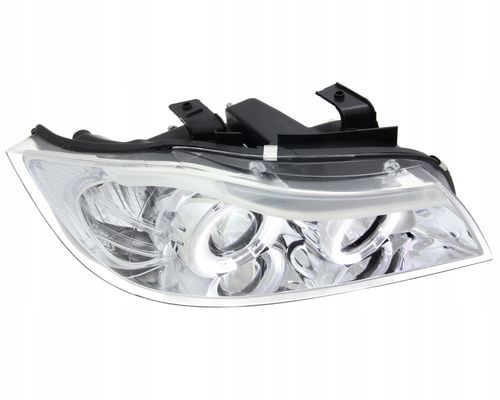 Reflektory przednie BMW E90/E91 CHROM RINGI na Arena.pl
