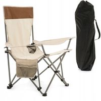 Krzesło turystyczne składane wędkarskie kempingowe ogrodowe