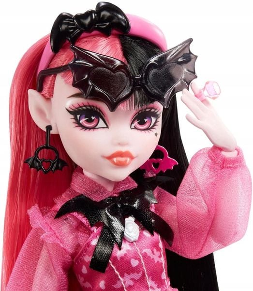Monster High Draculaura Lalka Modowa Zestaw AKCESORIA HHK51 MATTEL zdjęcie 7