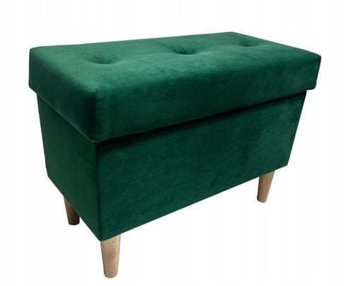 Pufa podnóżek otwierana Skrzynia ze schowkiem na Arena.pl