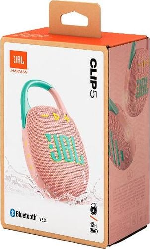 Głośnik Bluetooth JBL Clip 5 Różowy na Arena.pl